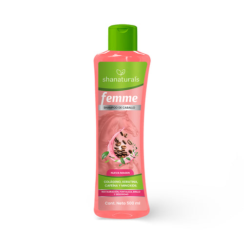 Shampoo Caballo Rosa Femme - Shanatural's