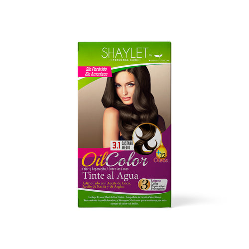 Tinte Color 3.1 Castaño Medio - Shaylet