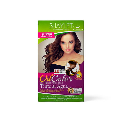 Tinte Color 3.2 Castaño Claro - Shaylet