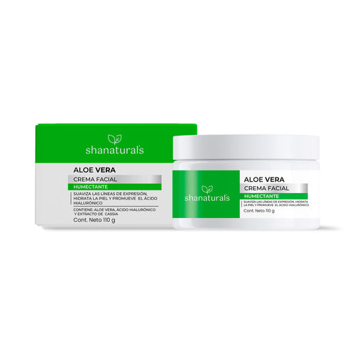 Crema Facial Humectante Aloe Vera 110 g
