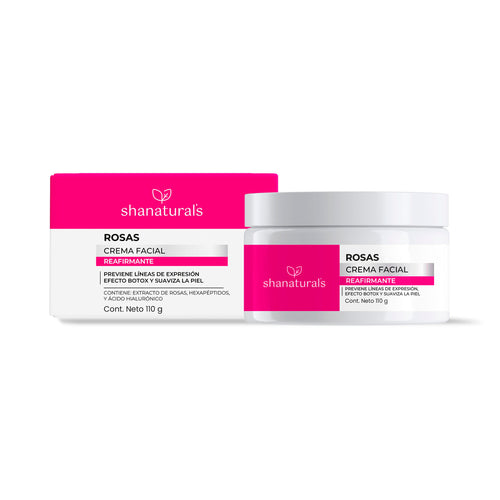 Crema Facial Reafirmante Rosas 110 g