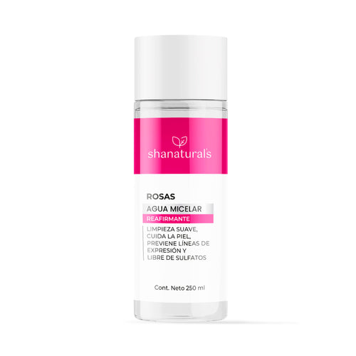 Agua Micelar Reafirmante Rosas 250 ml
