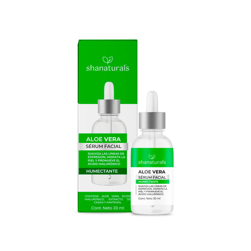 Sérum Facial Humectante Aloe Vera 30 ml