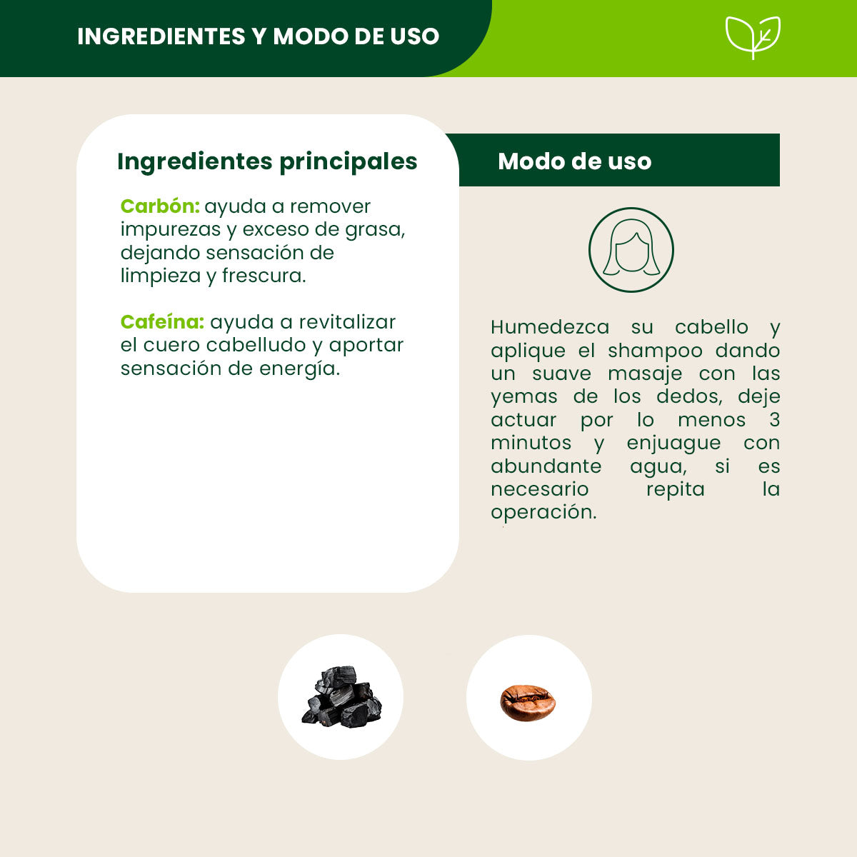 Shampoo Caballo Carbon - Shanatural's