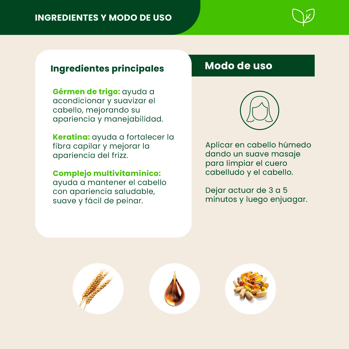 Shampoo Profesional Keratina - Shanatural's