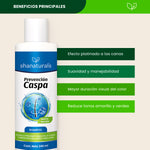 Shampoo Anticaspa 2 en 1 - Shanatural's