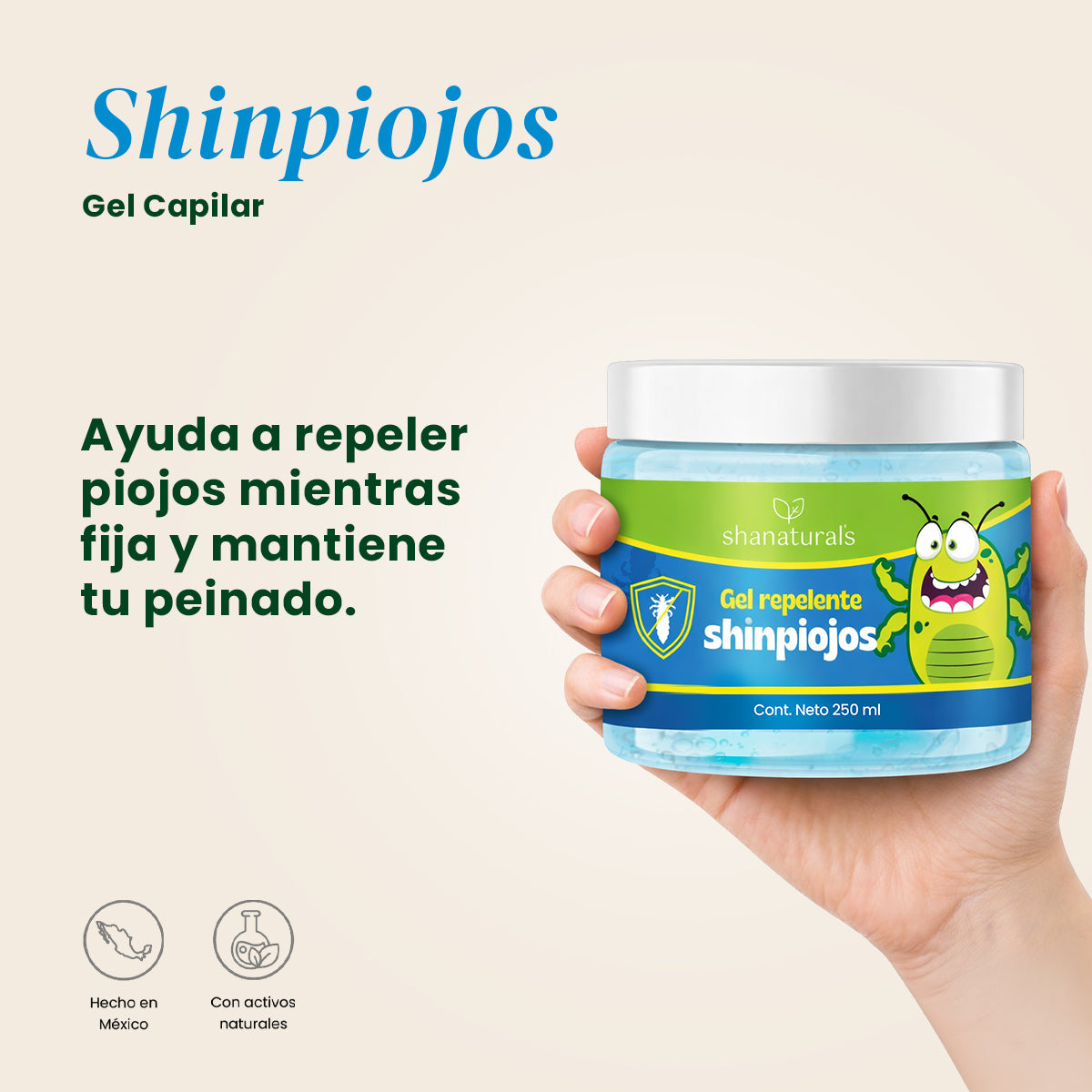 Gel Capilar Shinpiojos - Shanatural's