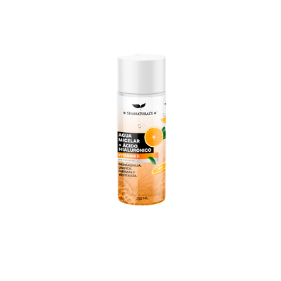 Agua Micelar De Ácido Hialurónico + Vitamina C 250 ml