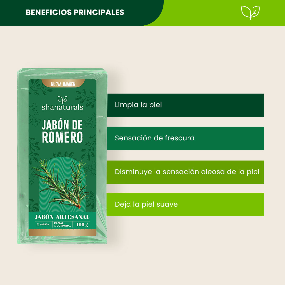 Jabón Romero - Shanatural's