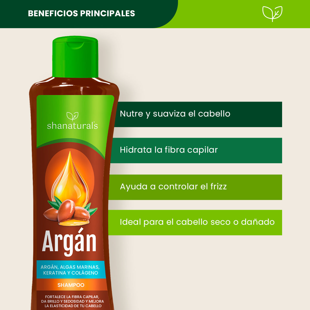Shampoo Argan - Shanatural's