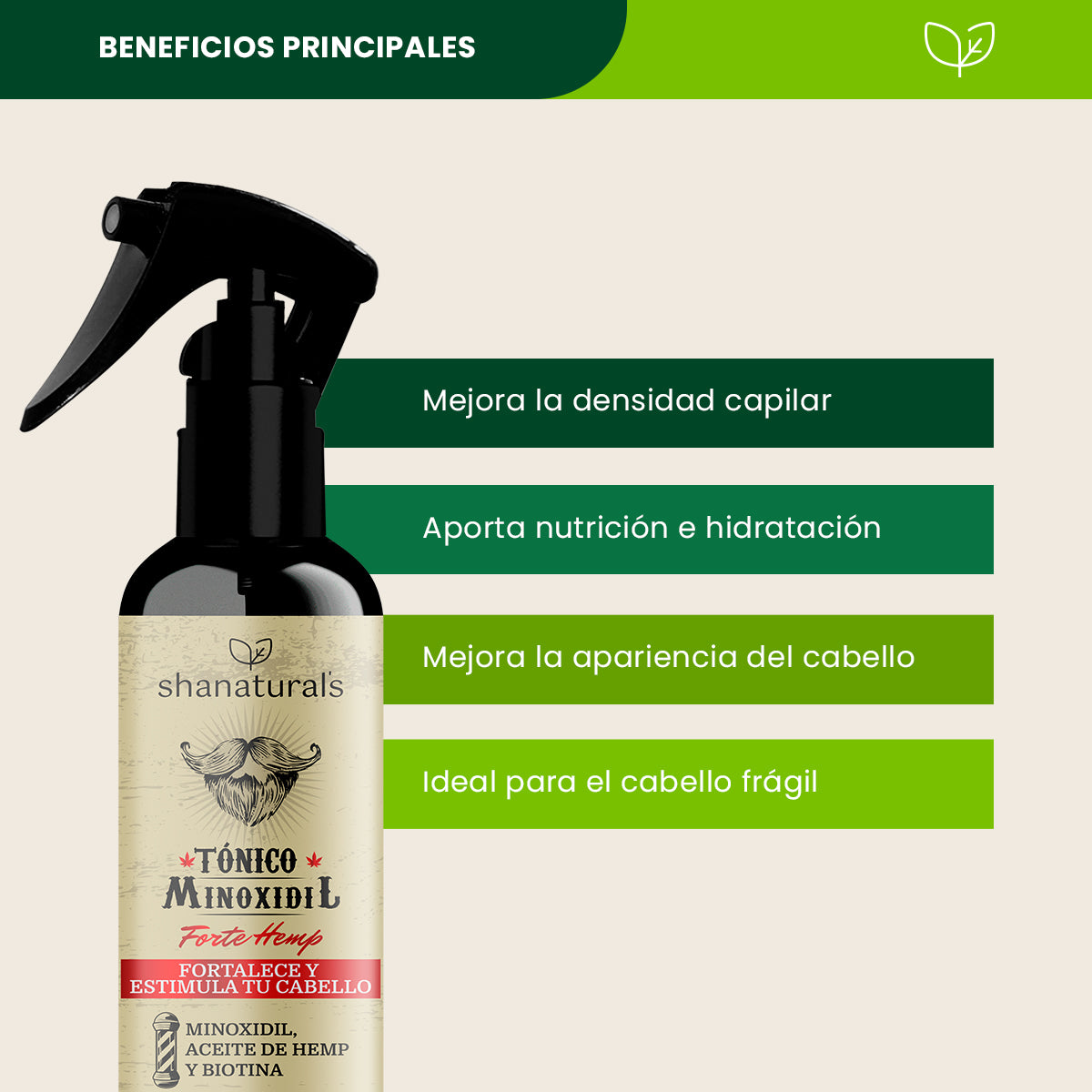 Tónico Forte Hemp - Shanatural's