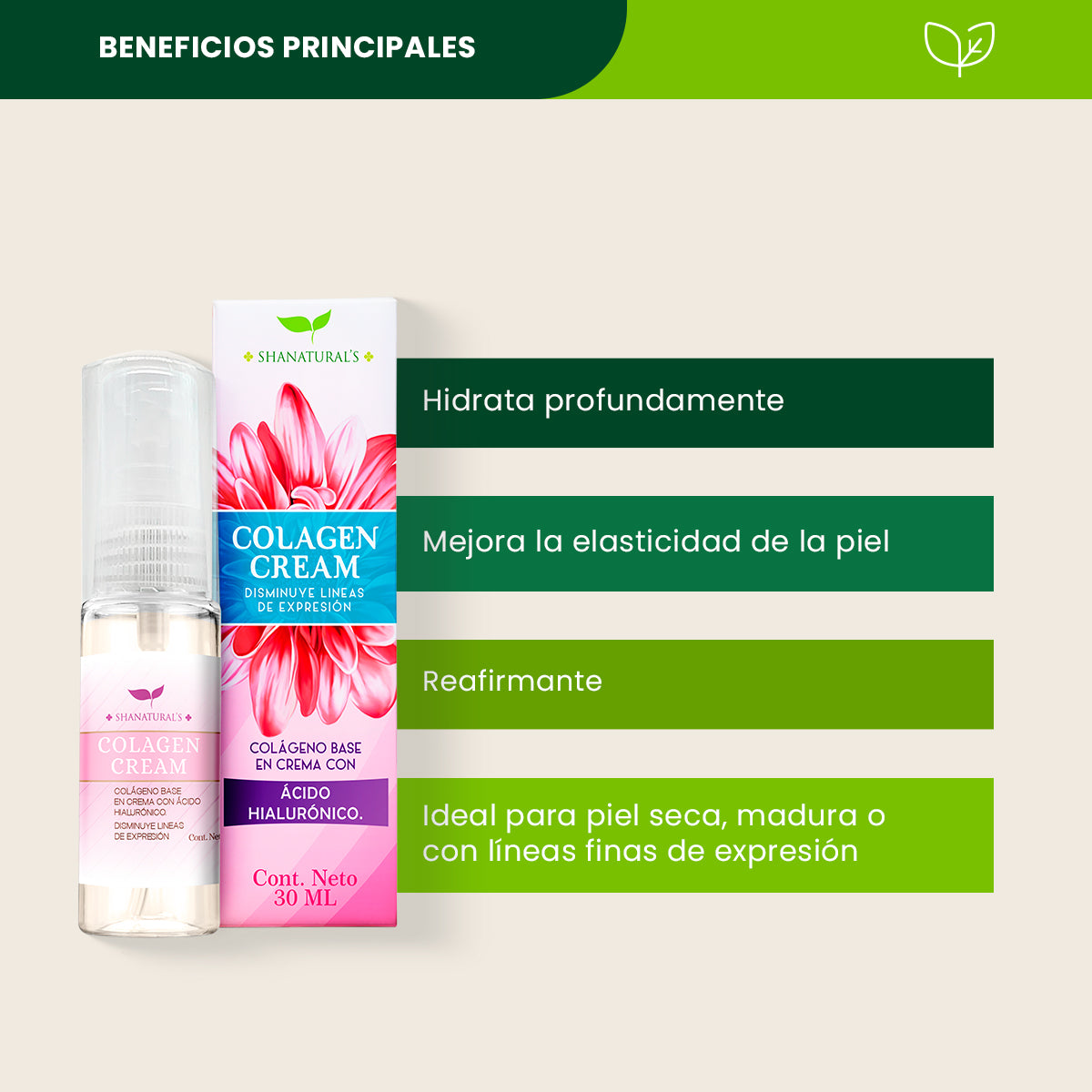 Colagen Cream - Shanatural's
