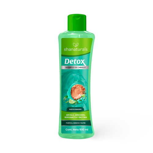 Shampoo Caballo Arcilla Detox - Shanatural's