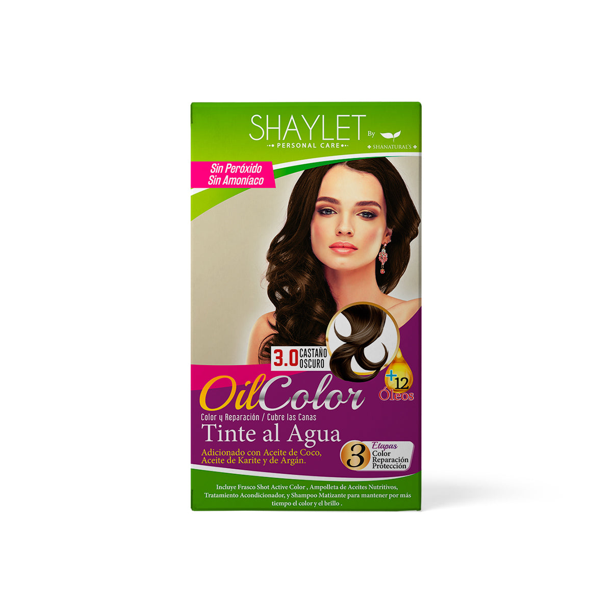 Tinte Color 3.0 Castaño Oscuro - Shaylet