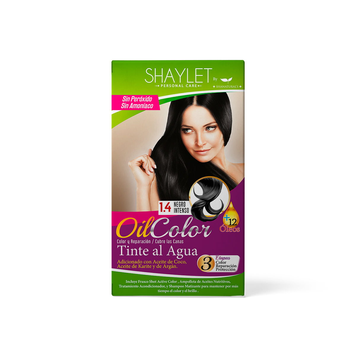 Tinte Color 1.4 Negro Intenso - Shaylet