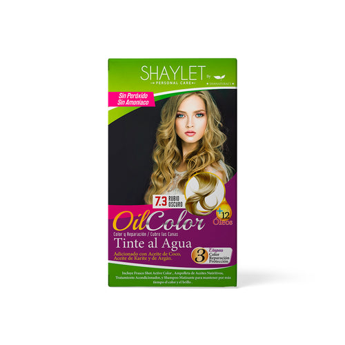 Tinte Color 7.3 Rubio Oscuro - Shaylet
