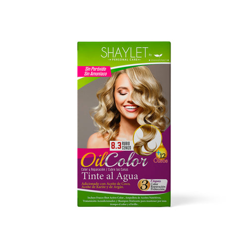 Tinte Color 8.3 Rubio Cenizo - Shaylet
