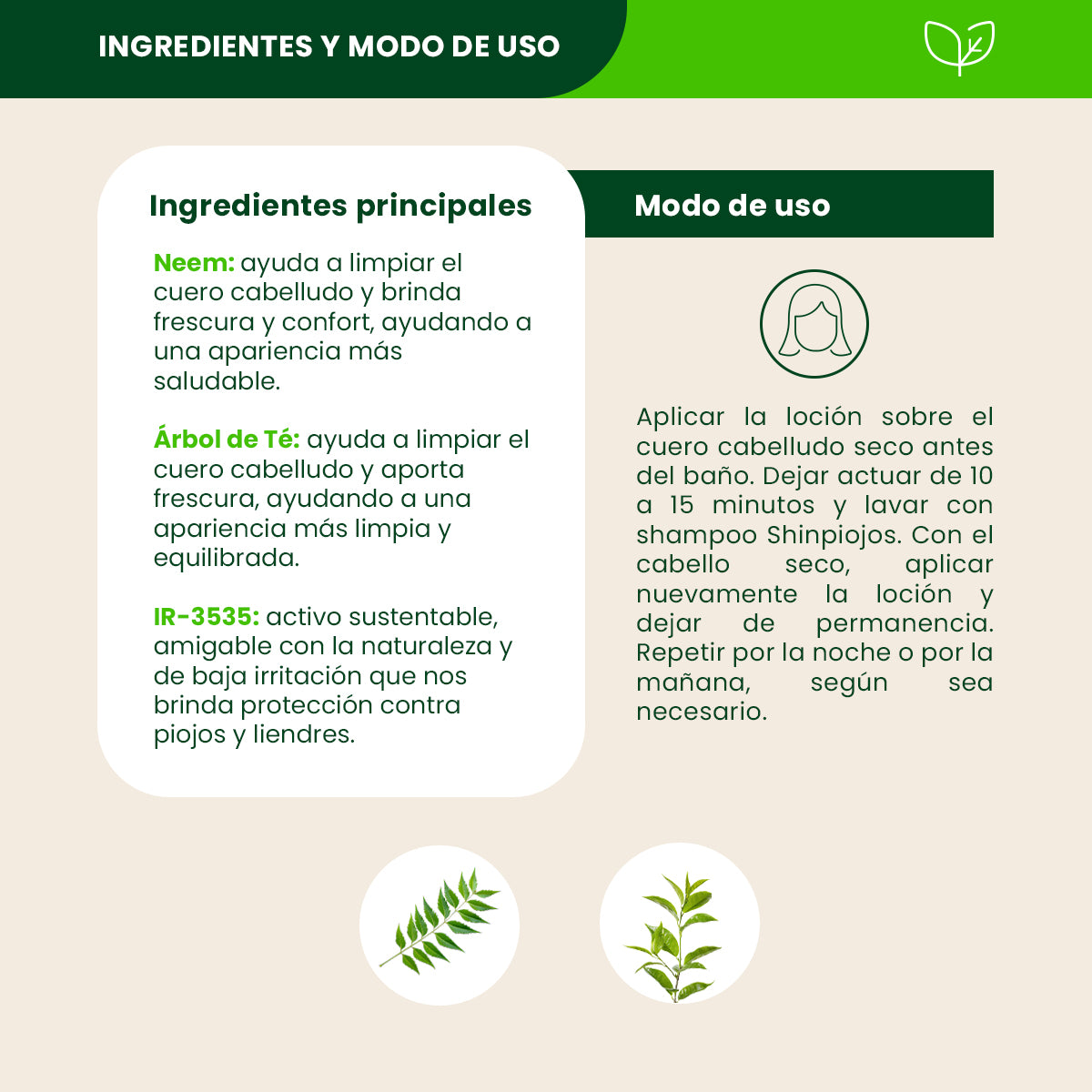 Loción Shinpiojos - Shanatural's