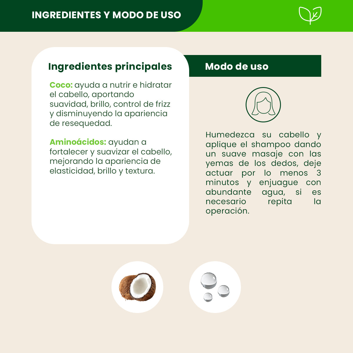 Shampoo Nutritivo - Sehre