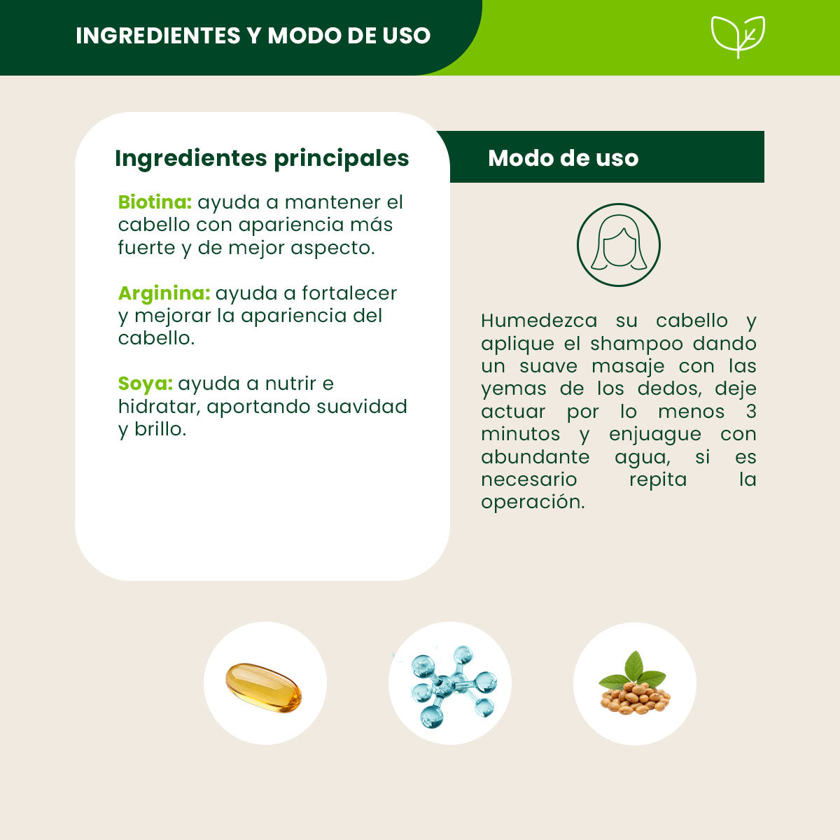 Shampoo Caballo Biotina - Shanatural's