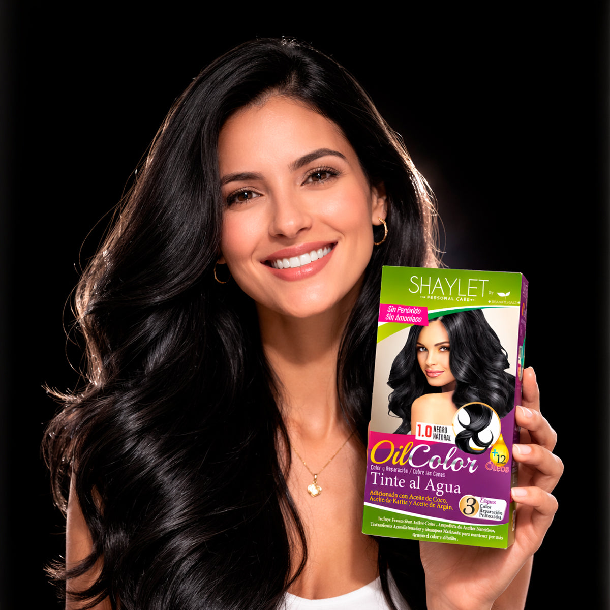 Tinte Color 1.0 Negro Natural - Shaylet