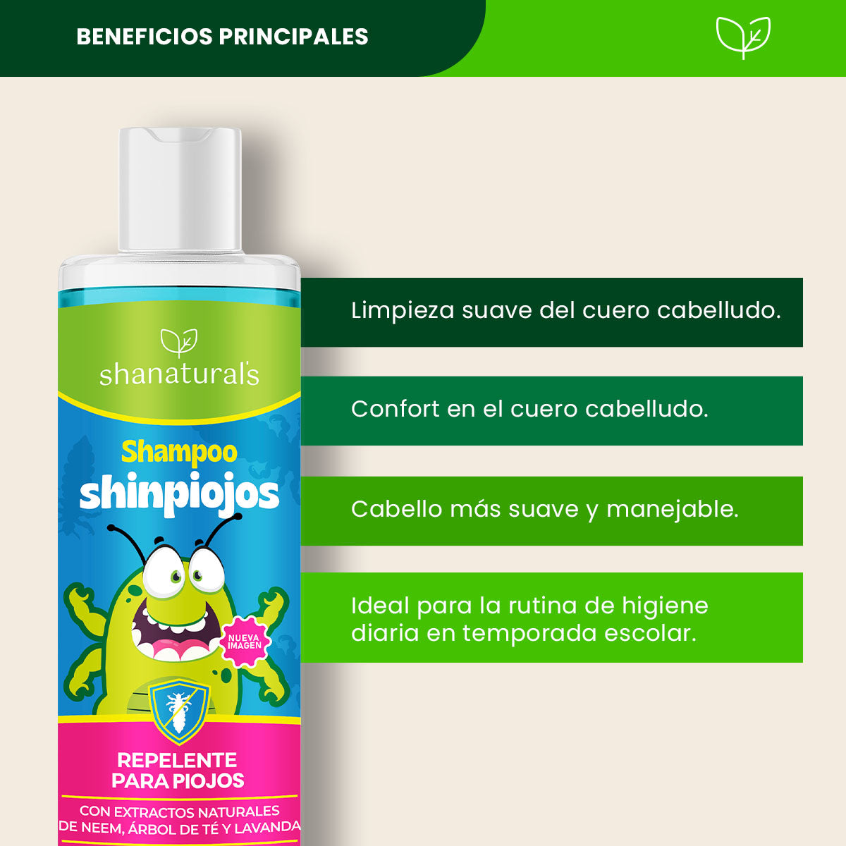 Shampoo Shinpiojos - Shanatural's