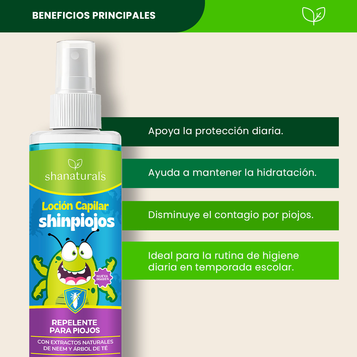 Loción Shinpiojos - Shanatural's