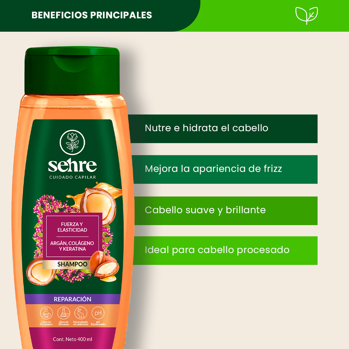 Shampoo Reparación - Sehre