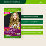 Tinte Color 7.3 Rubio Oscuro - Shaylet