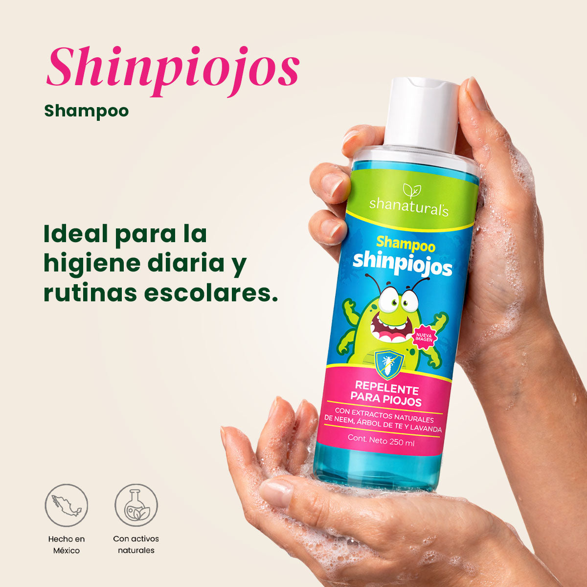 Shampoo Shinpiojos - Shanatural's