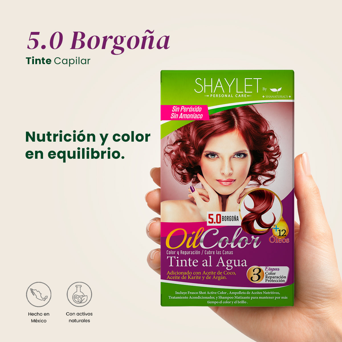 Tinte Color 5.0 Borgoña - Shaylet