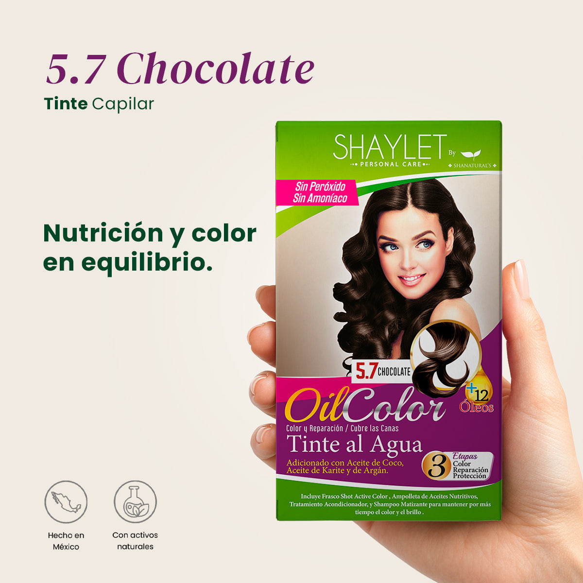 Tinte Color 5.7 Chocolate - Shaylet