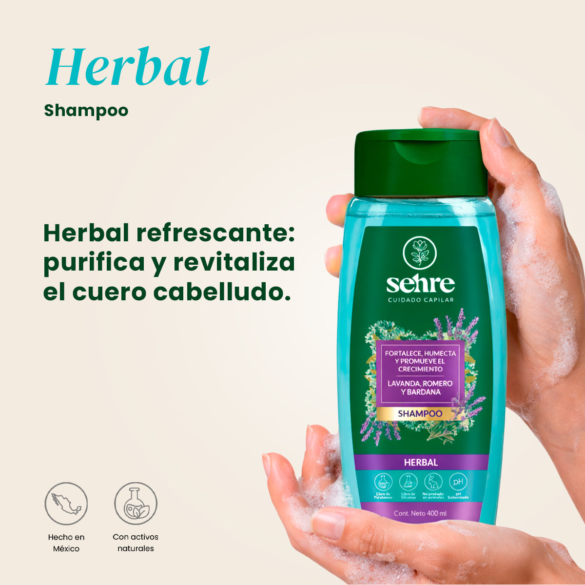 Shampoo Herbal - Sehre