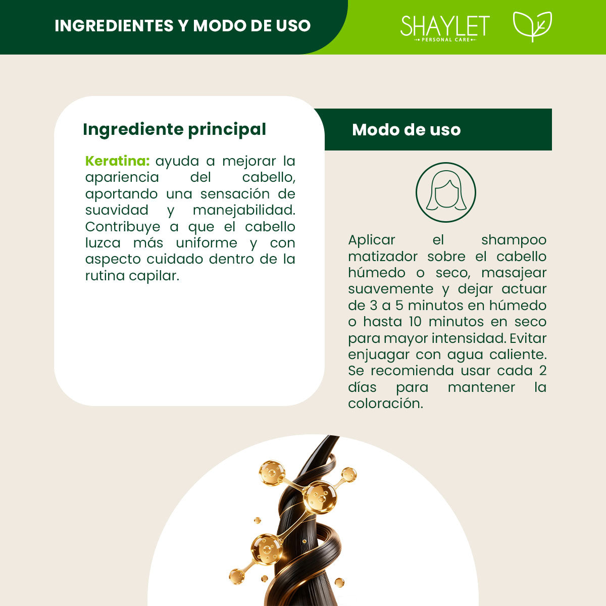 Shampoo Matizante Negro - Shaylet