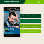 Tinte Color Negro Natural Caballero - Shaylet