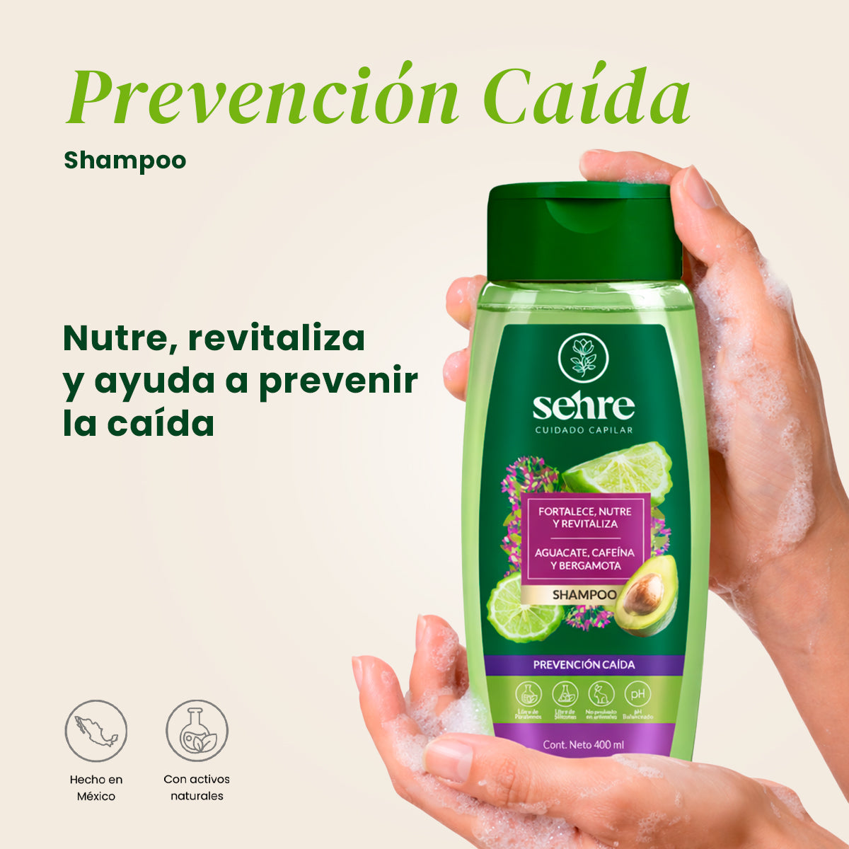 Shampoo Prevención Caida - Sehre