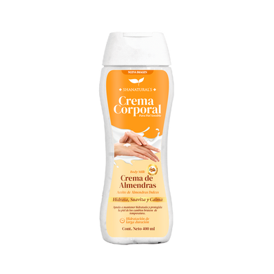 Crema Corporal Almendras 400 ml