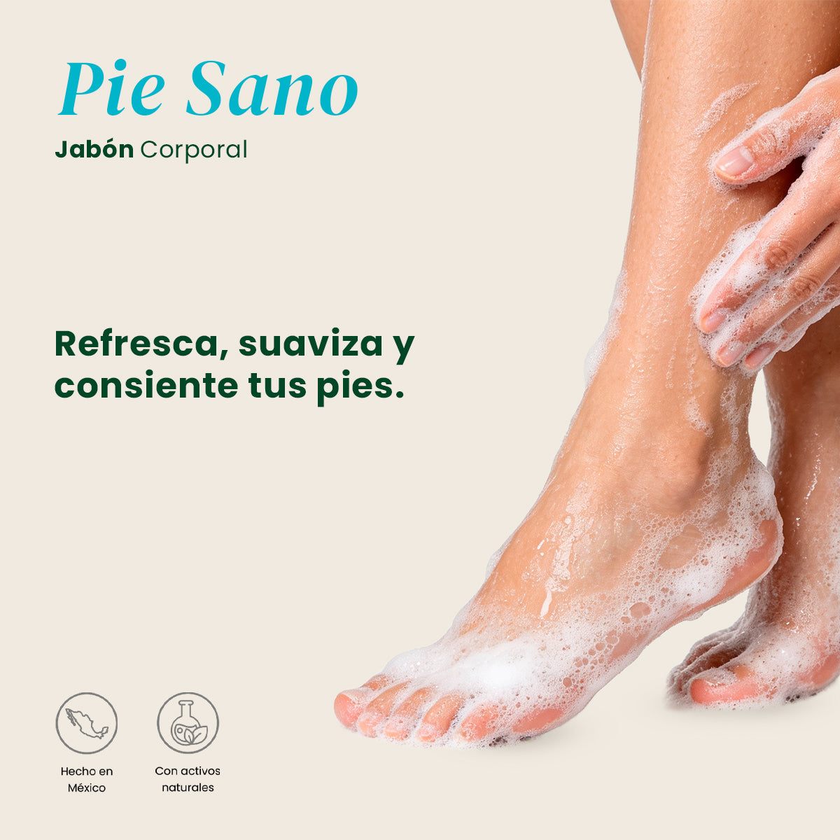 Jabón Pie Sano - Shanatural's