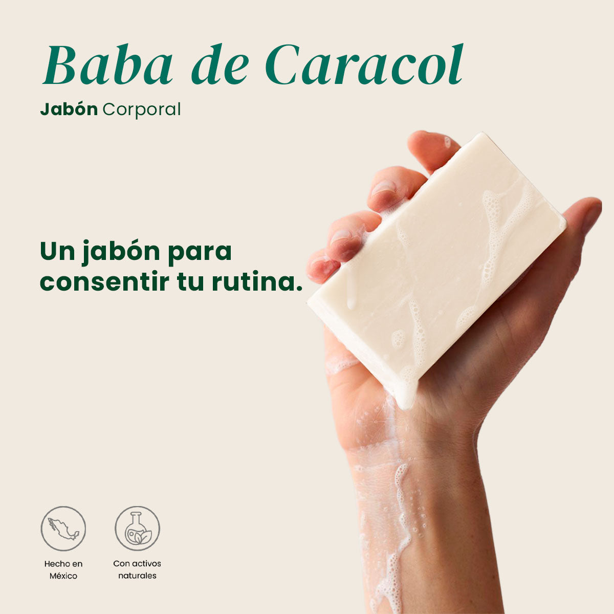 Jabón Baba de Caracol - Shanatural's