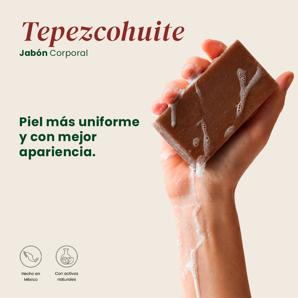 Jabón Tepezcohuite - Shanatural's