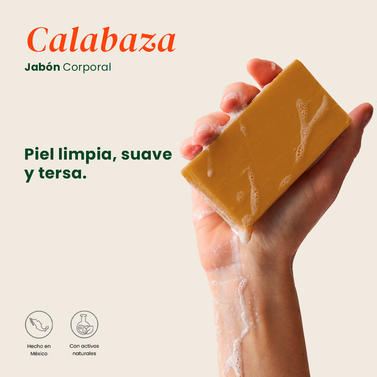 Jabón Calabaza - Shanatural's