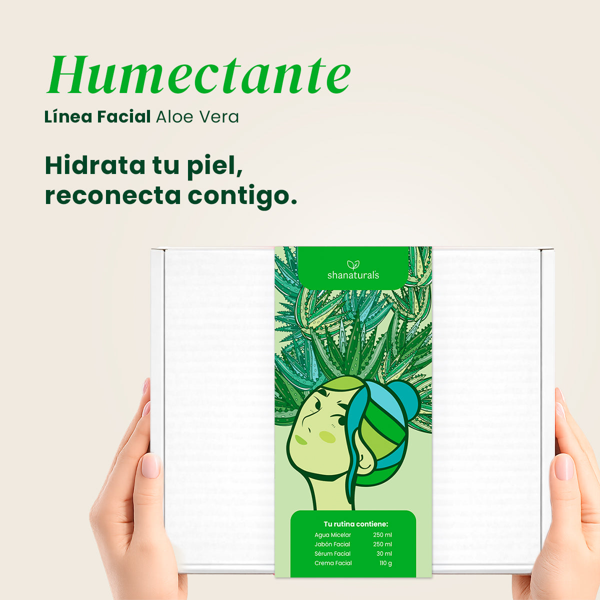 Kit Línea Facial Humectante - Shanatural's