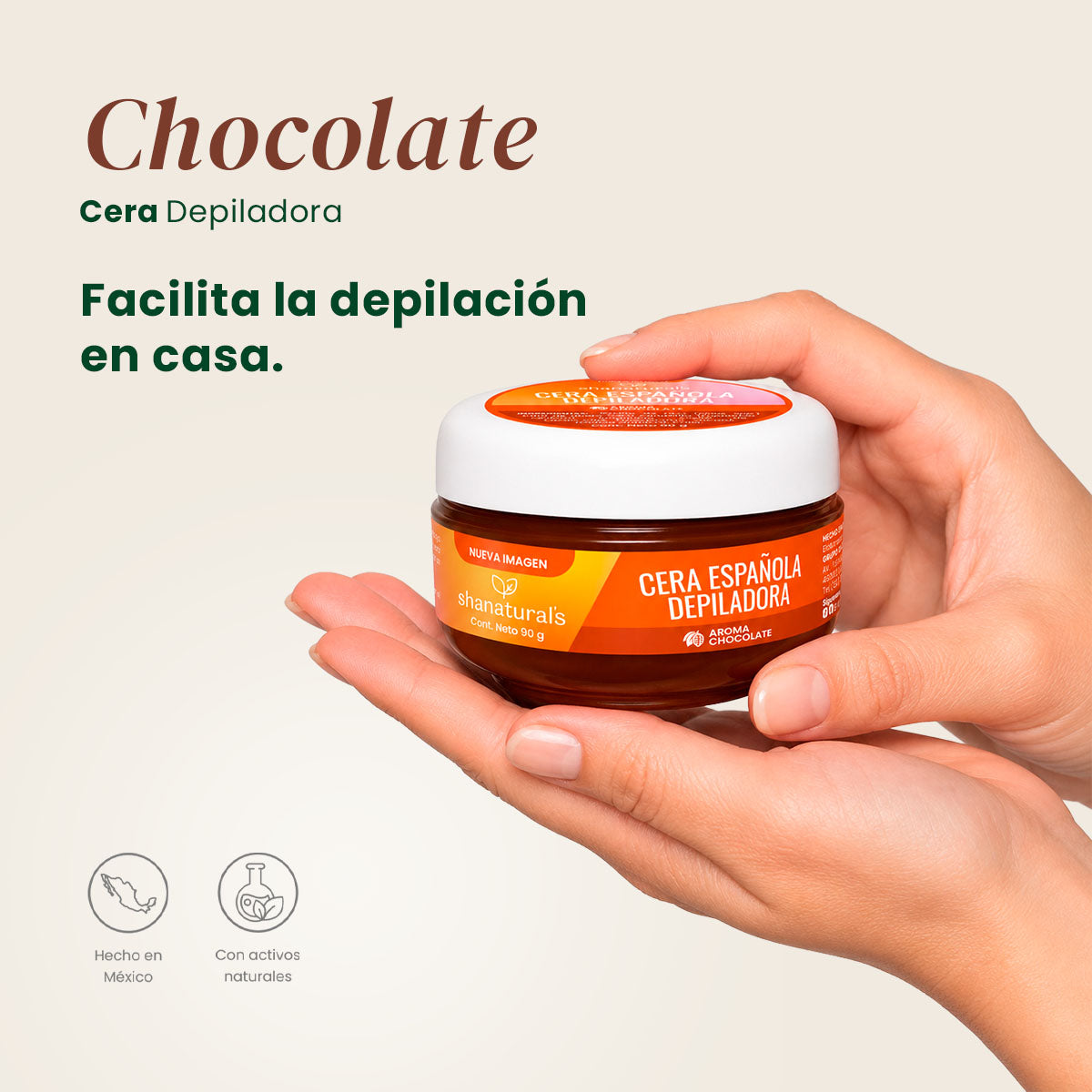 Cera Española Chocolate - Shanatural's
