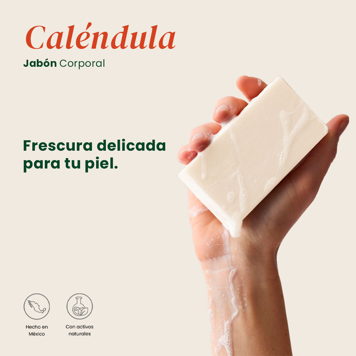 Jabón Caléndula - Shanatural's
