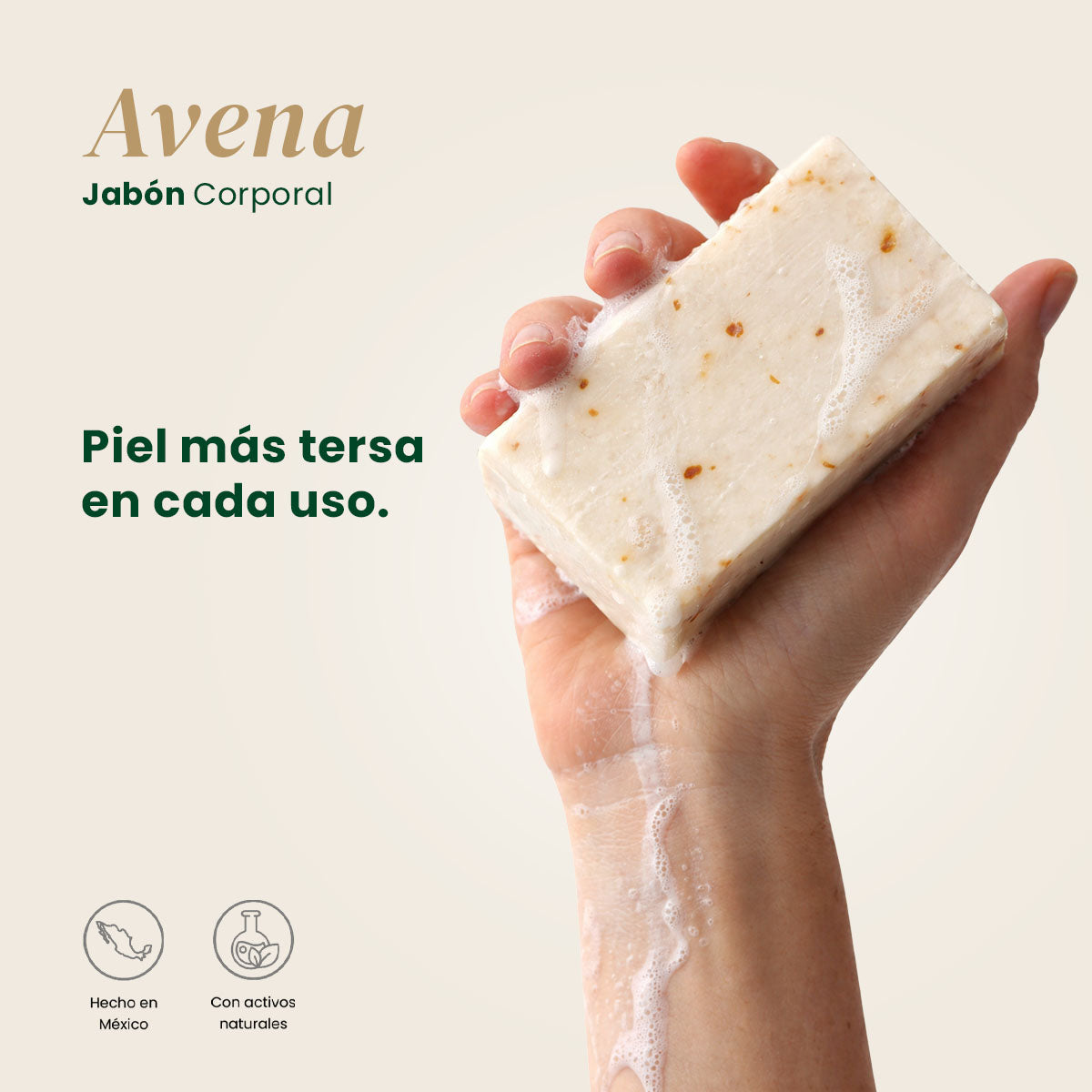 Jabón Avena - Shanatural's