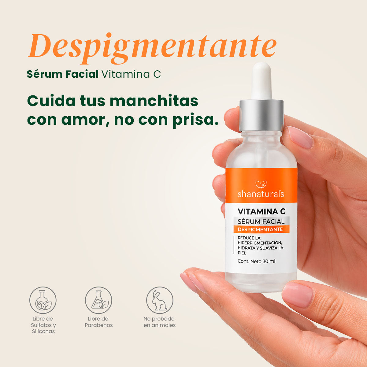 Sérum Facial Despigmentante - Shanatural's