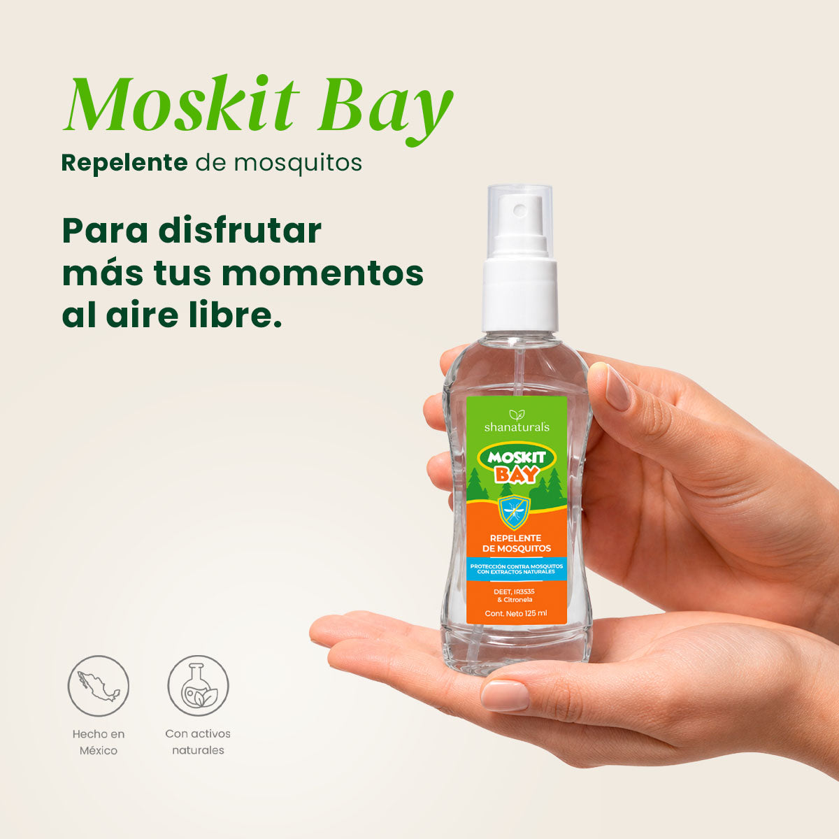 Moskit Bay 125 ml  - Shanatural's