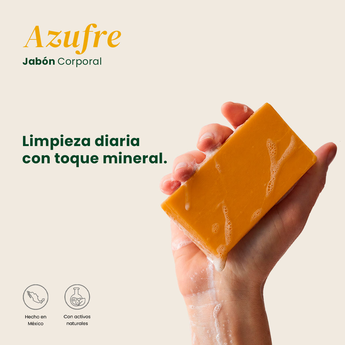 Jabón Azufre - Shanatural's