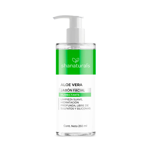 Jabón Facial Humectante Aloe Vera 250 ml