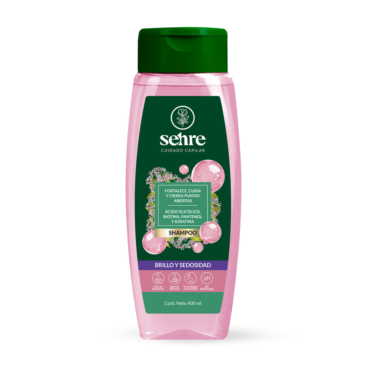 Shampoo Brillo y Sedosidad 400 ml